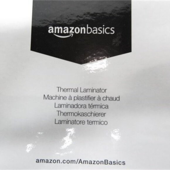 AMAZON BASICS THERMAL LAMINATOR MACHINES 9" - Picture 3 of 3